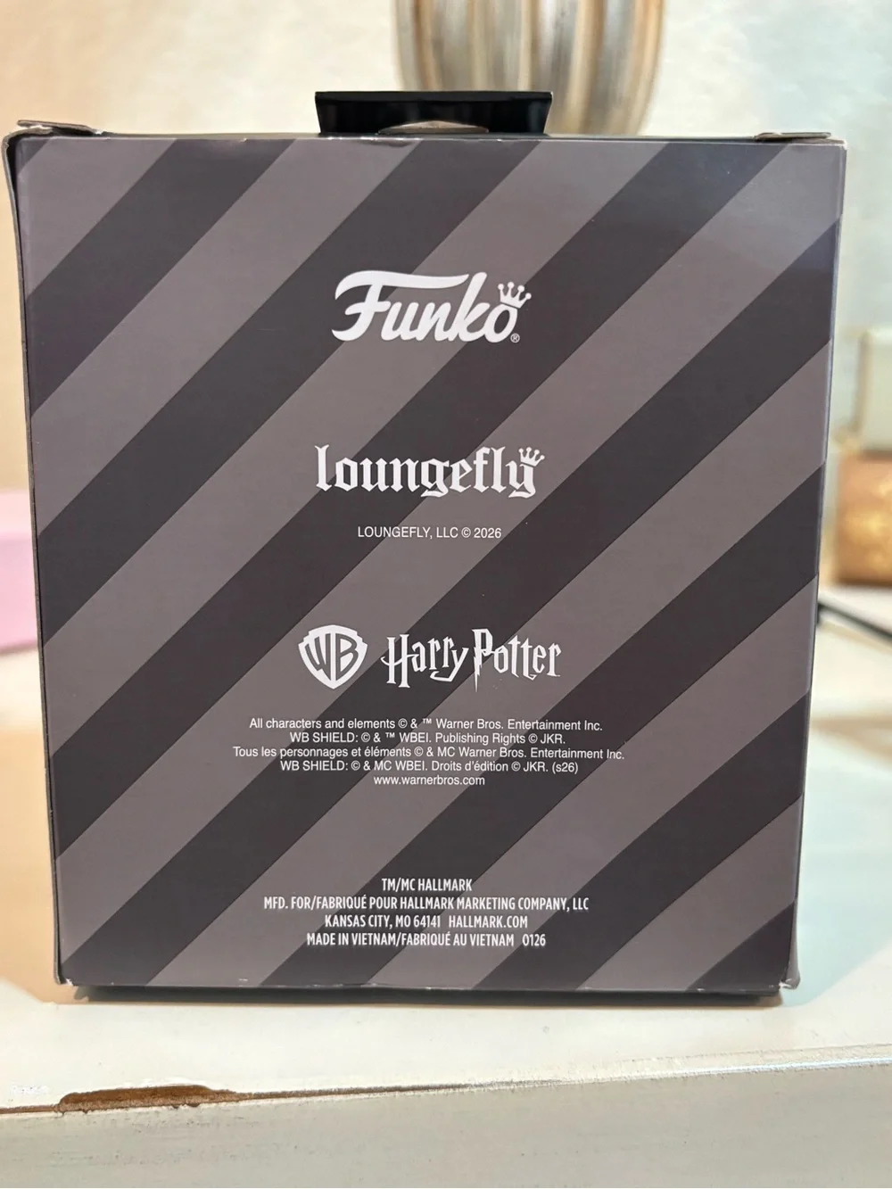 Hallmark Loungefly Harry Potter Mini Backpack Christmas Ornament NIB